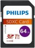 Philips Fm64sd55b Sdxc Kaart 64gb Class 10 Uhs i U1 online kopen