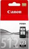 Canon inktcartridge PG512, 401 pagina&apos, s, OEM 2969B001, zwart online kopen