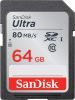 SANDISK Ultra SDHC /SDXC UHS-I-kaart 64 GB 80 MB/s online kopen
