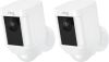 Ring SPOTLIGHT CAM BATTERY WHITE DUOPACK beveiligingscamera online kopen