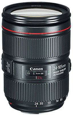 Canon standaard zoom lens EF 24 105 mm f/4L IS II USM online kopen
