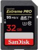 Sandisk Extreme Pro Sdhc/sdxc Uhs i kaart 32 Gb 95 Mb online kopen