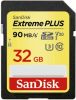 SANDISK Extreme Plus SDHC/SDXC UHS-I Card 32 GB 90 MB/s online kopen